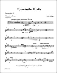 Hymn to the Trinity Instrumental Parts choral sheet music cover Thumbnail